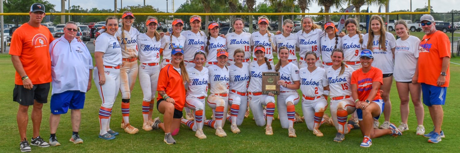 Orange Beach Softball's banner