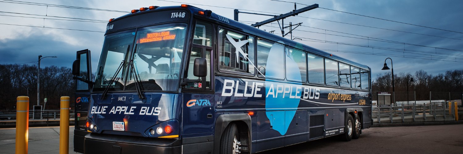 Blue Apple Bus Company banner