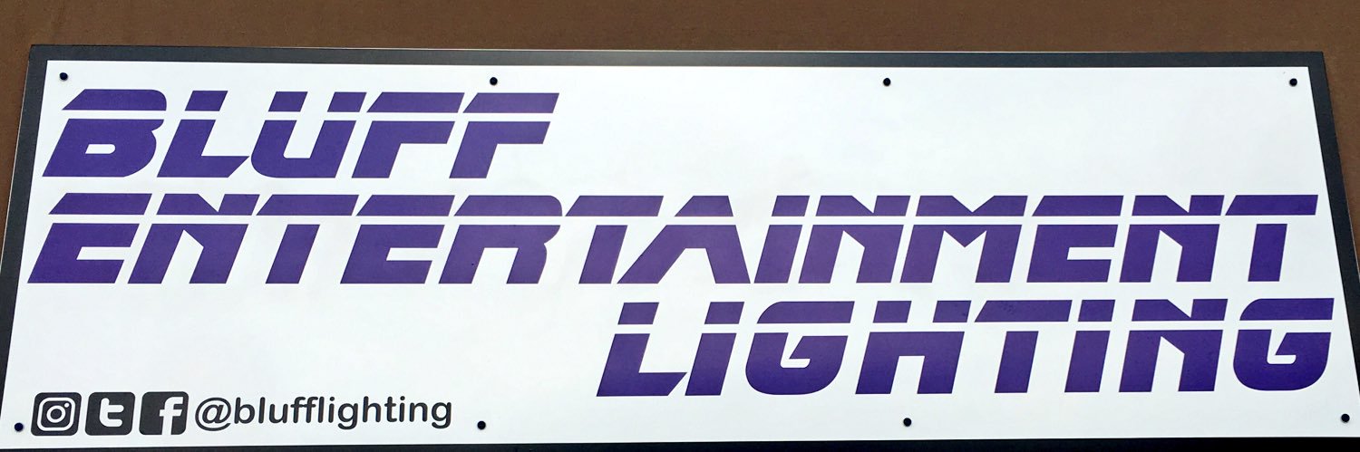Bluff Lighting banner