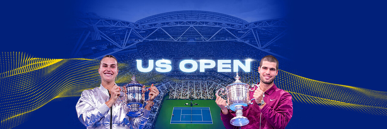 US Open Tennis banner