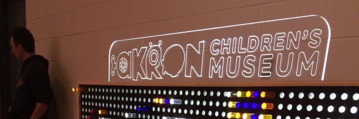 Akron Children's Museum banner