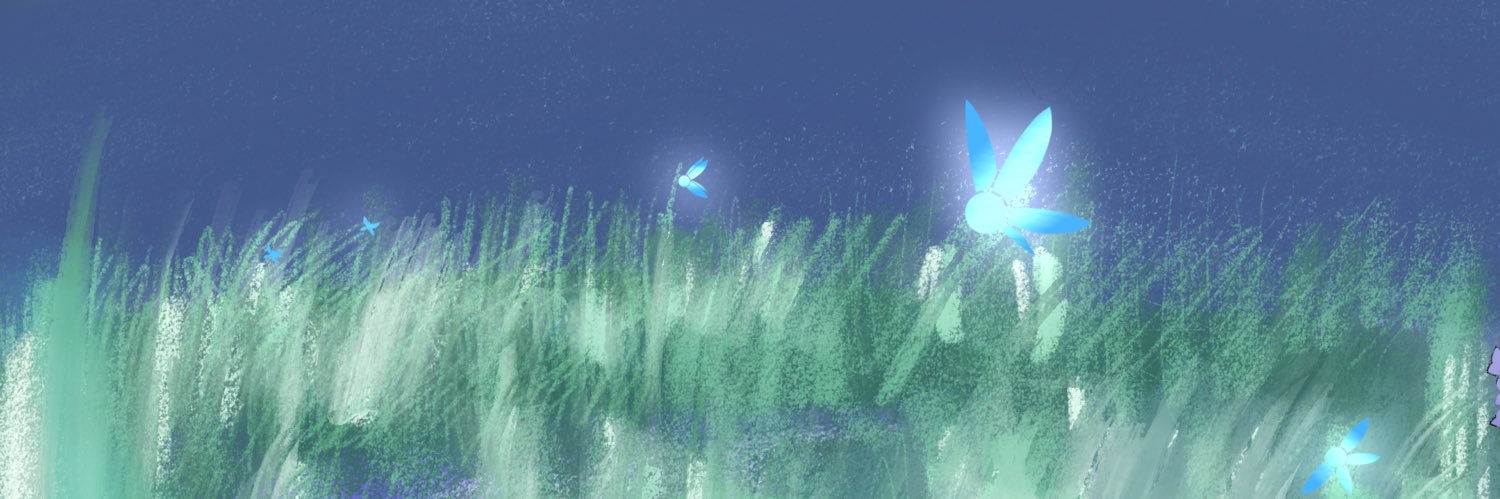 Blue | COMMISION OPEN banner