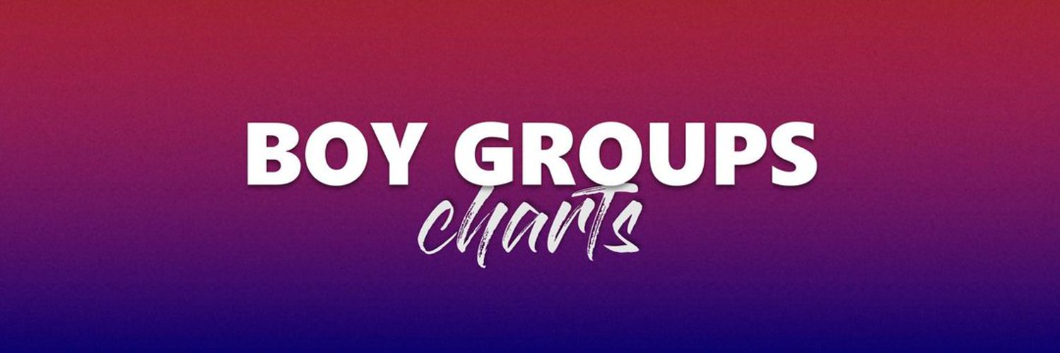 BOY GROUPS CHARTS Profile Banner