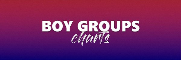 BOY GROUPS CHARTS Profile Banner