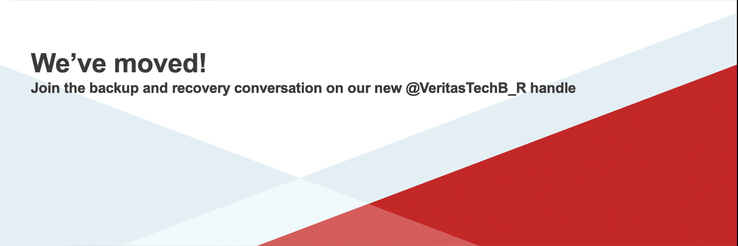 NetBackup's profile banner image