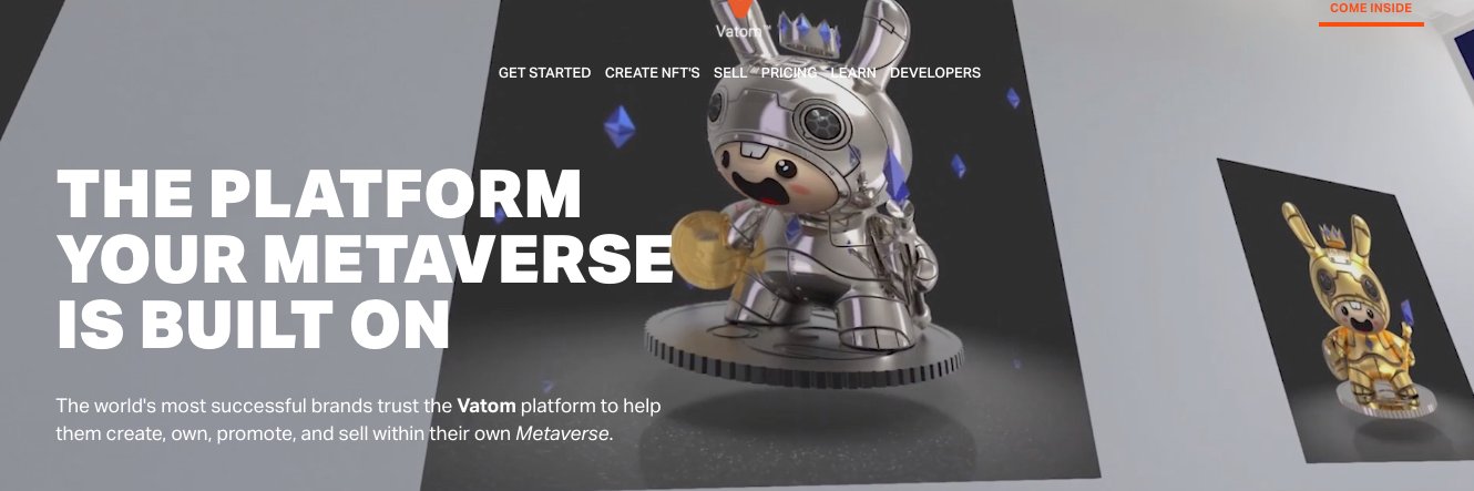 VATOM banner