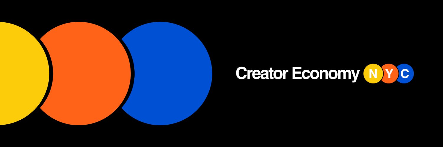 Creator Economy NYC banner
