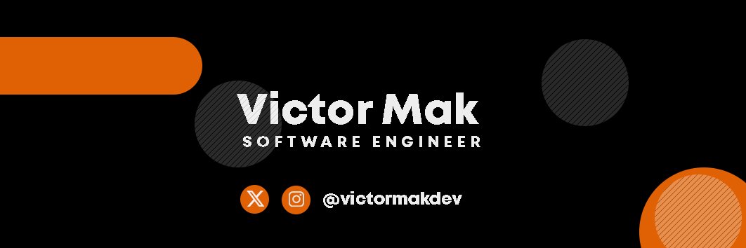 victormakdev's profile banner image