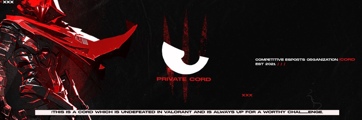 Private Cord banner