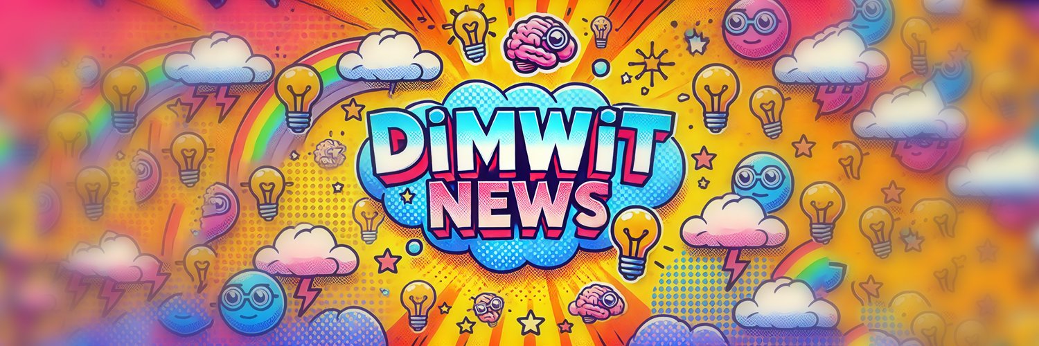 DIMWIT NEWS banner