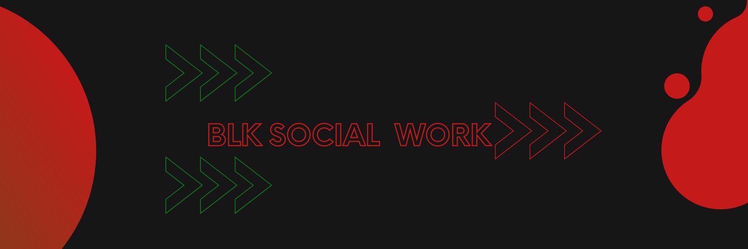Black Social Work banner