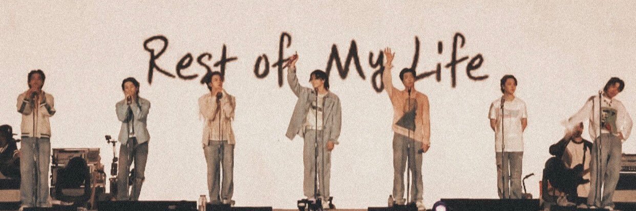 champagne confetti⁷ ʙᴛꜱ ʏᴇᴀʀ's banner
