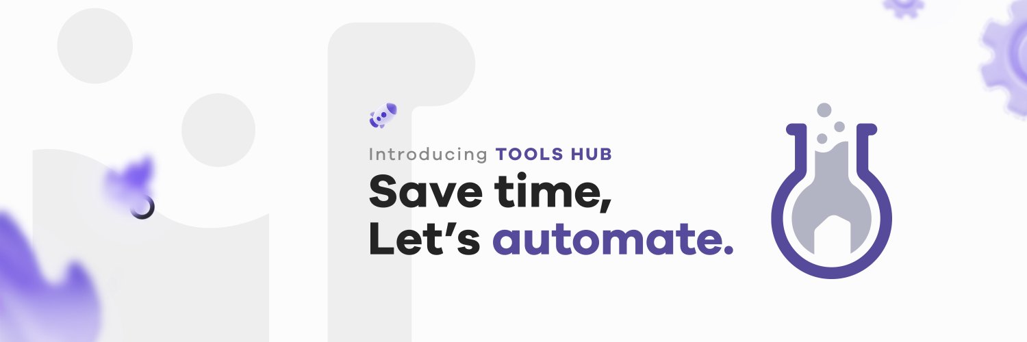 ToolsHub Success banner