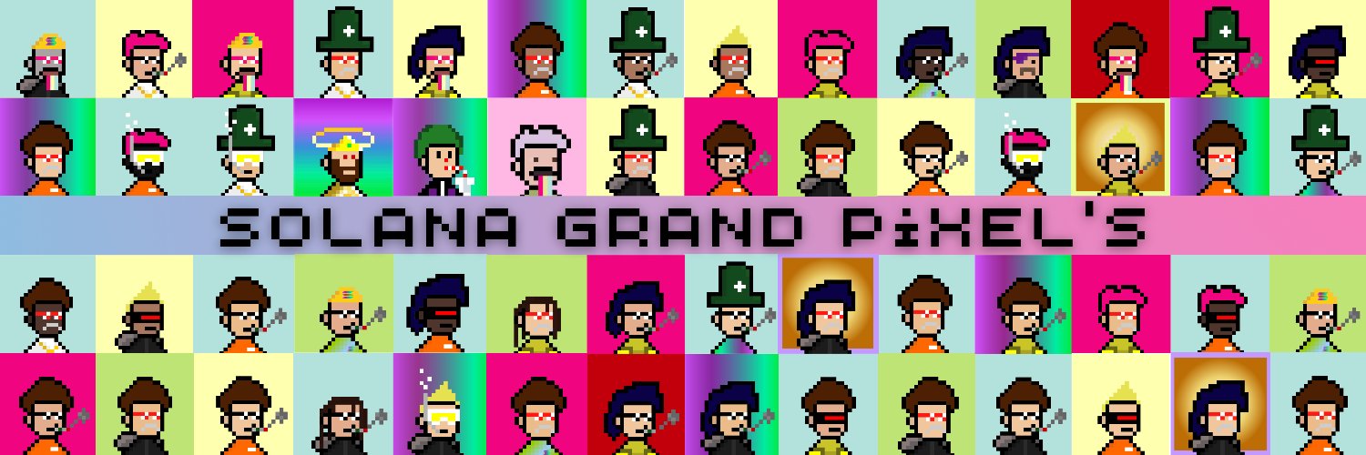 Solana Grand Pixel’s Profile Banner