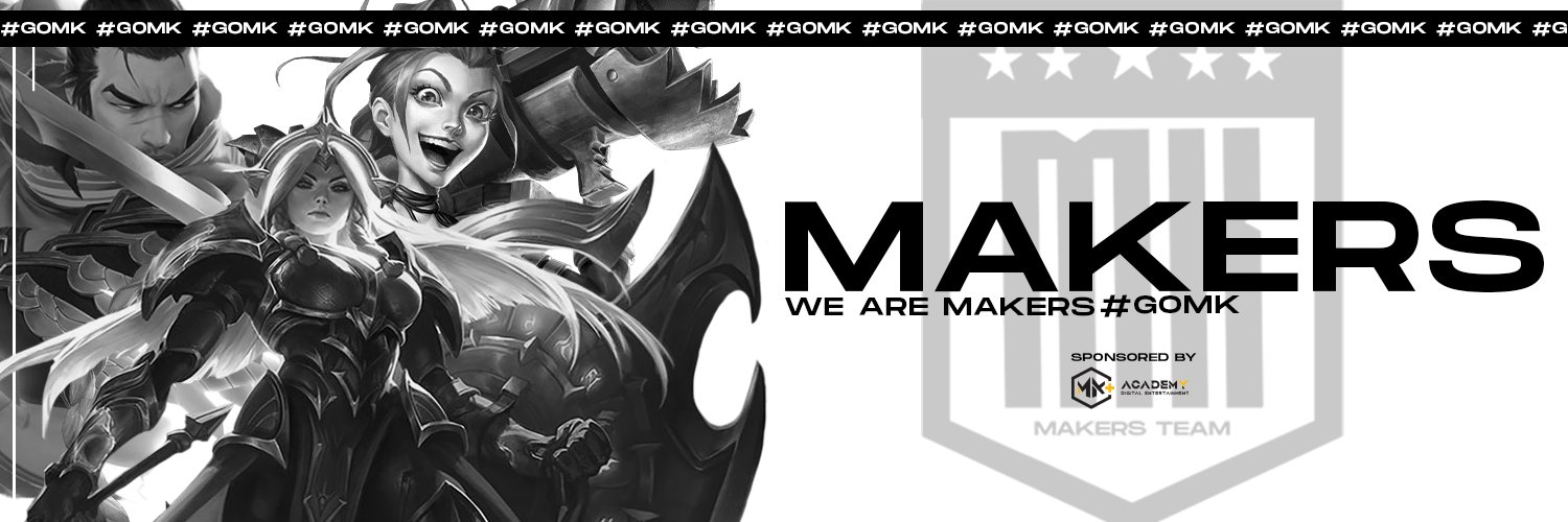 Makers eSports #GoMK banner