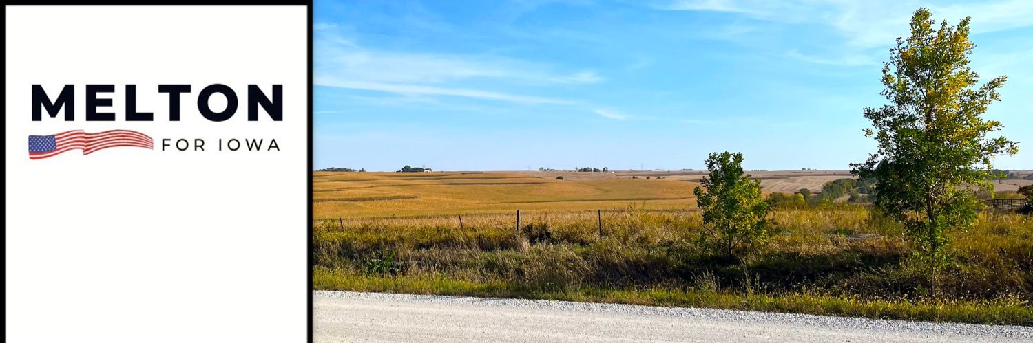 Ryan Melton: Dem, U.S. House, IA-4, (Cmpgn. Susp.)'s banner