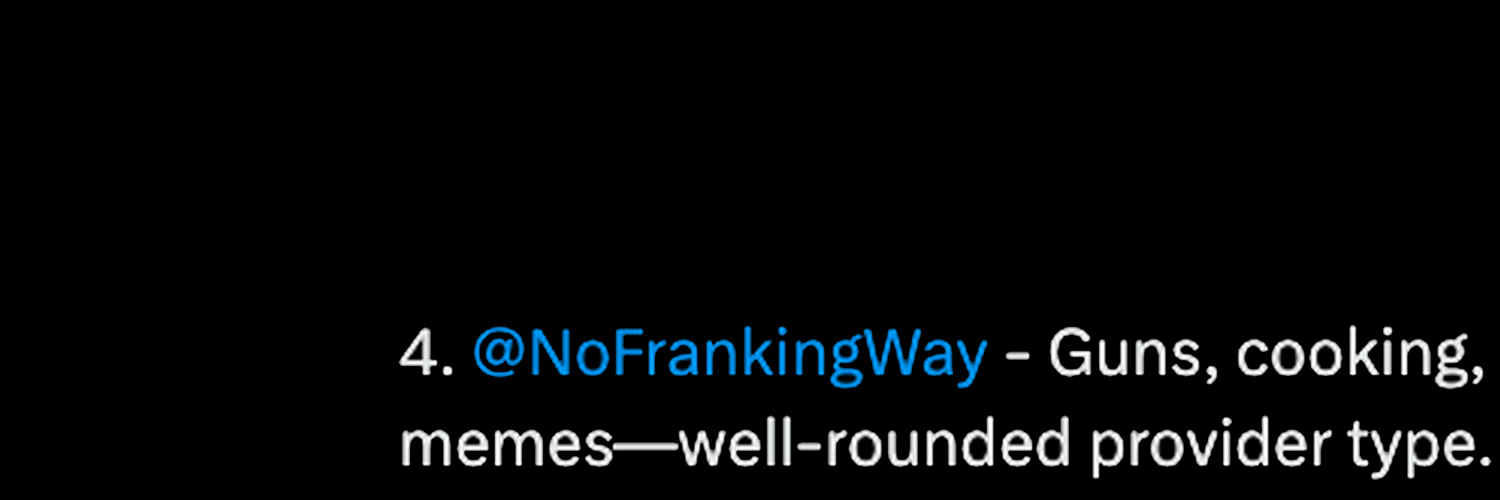 Frankly Frank's banner