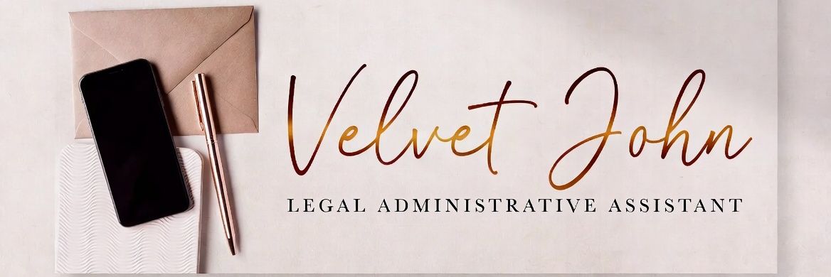John Velvet | Legal Virtual Assistant banner