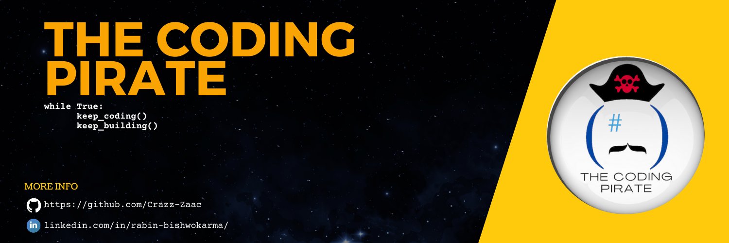 TheCodingPirate's profile banner image