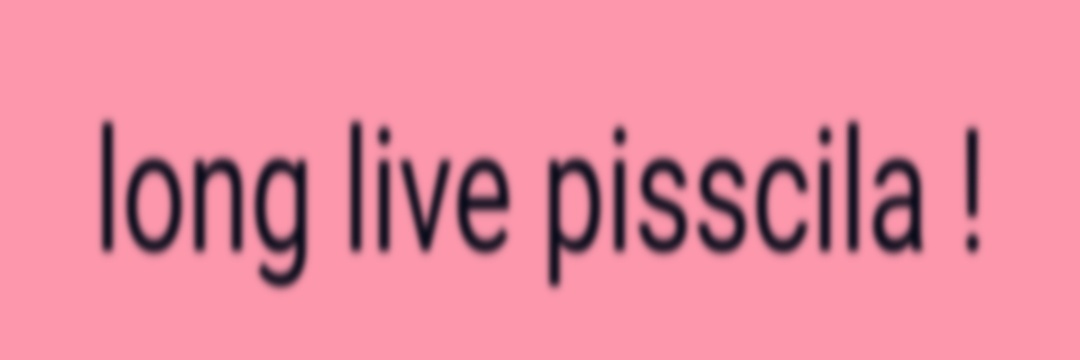 pisscila's profile banner image