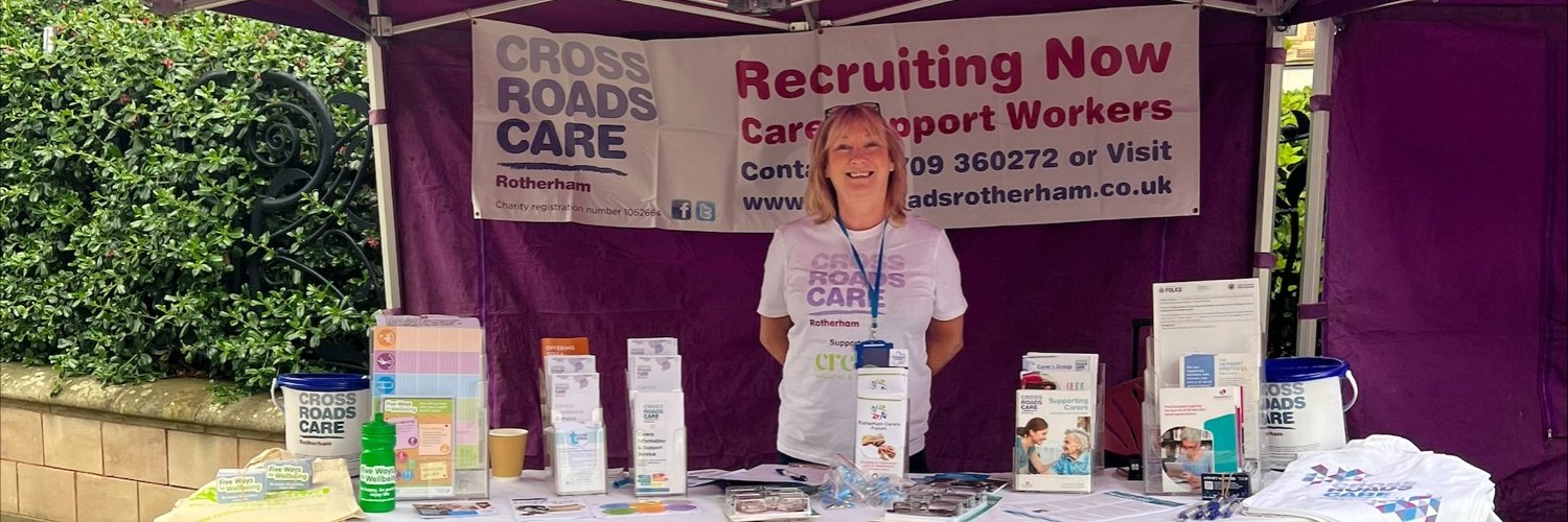 Crossroads Care Rotherham banner