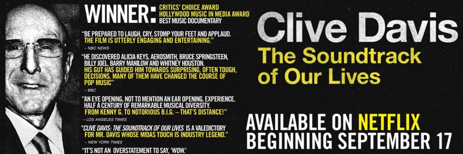 Clive Davis banner