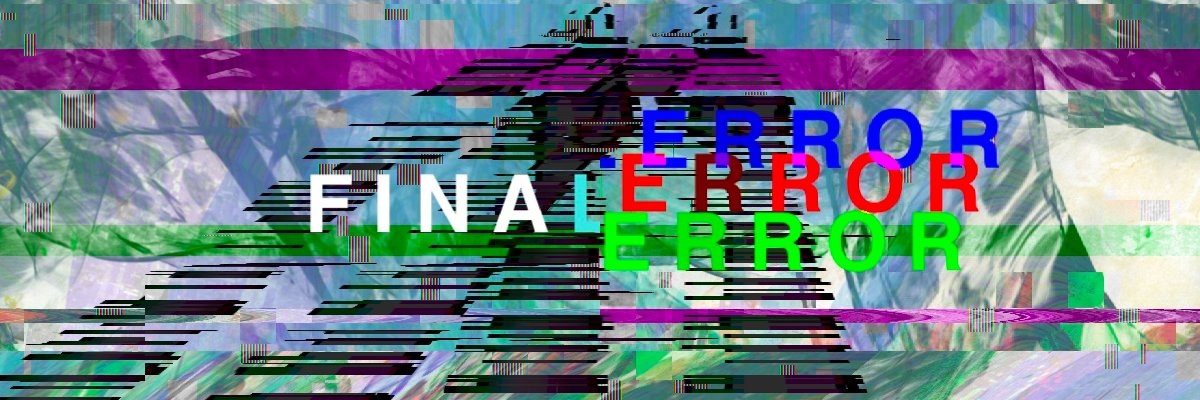 Final Error banner