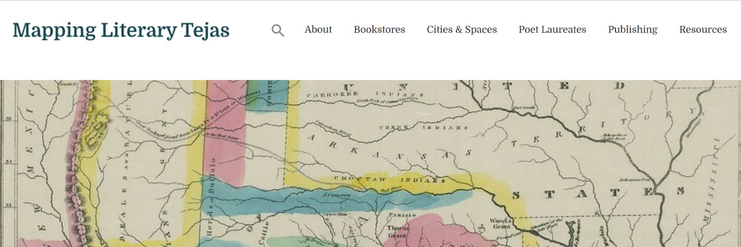 Mapping Literary Tejas banner