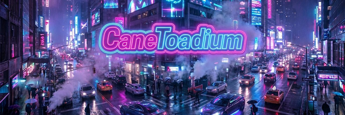 CaneToadium Music Production banner