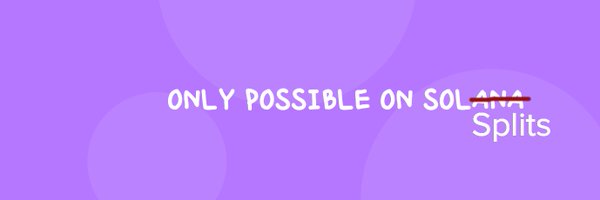 SolSplits Profile Banner