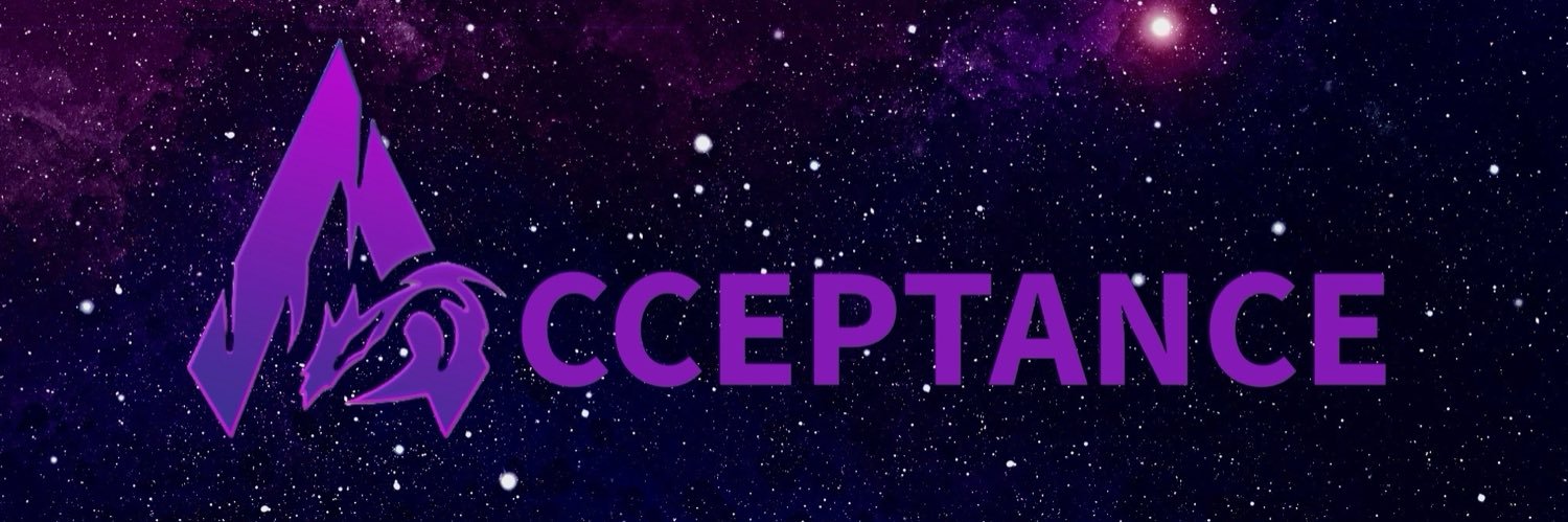 Acceptance banner
