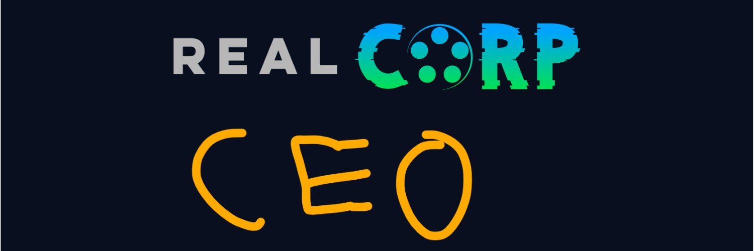 CEO @ RealCorp banner