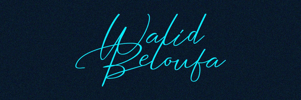 walidbeloufa's profile banner image