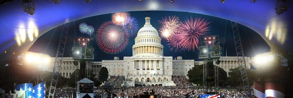 A Capitol Fourth's banner
