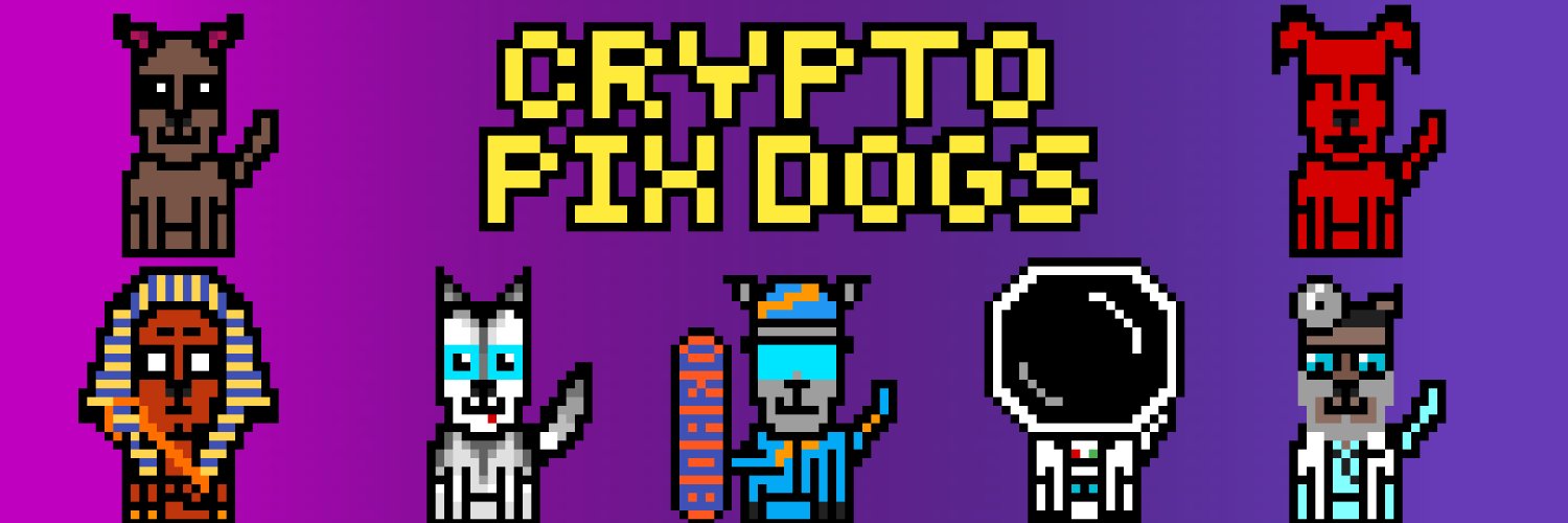 CryptoPixdogs's profile banner image