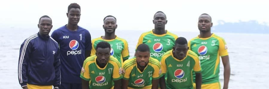 KIU Beach Soccer Club banner