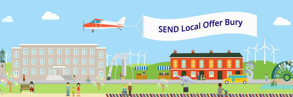 SEND Bury Local Offer banner
