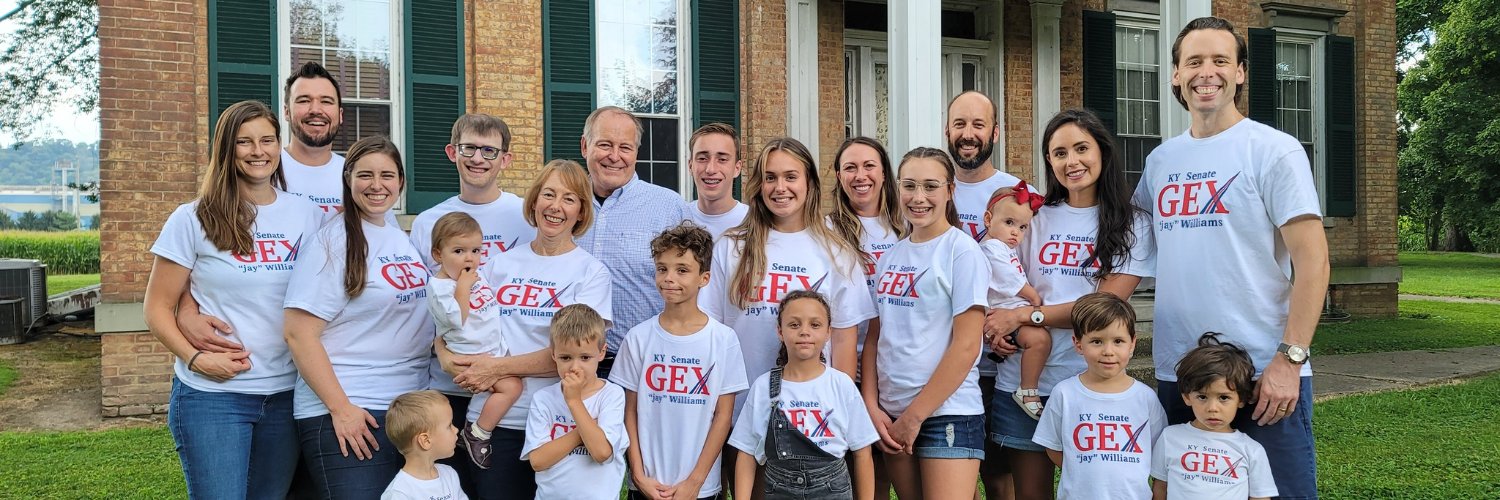 Gex "jay" Williams for Kentucky State Senate banner