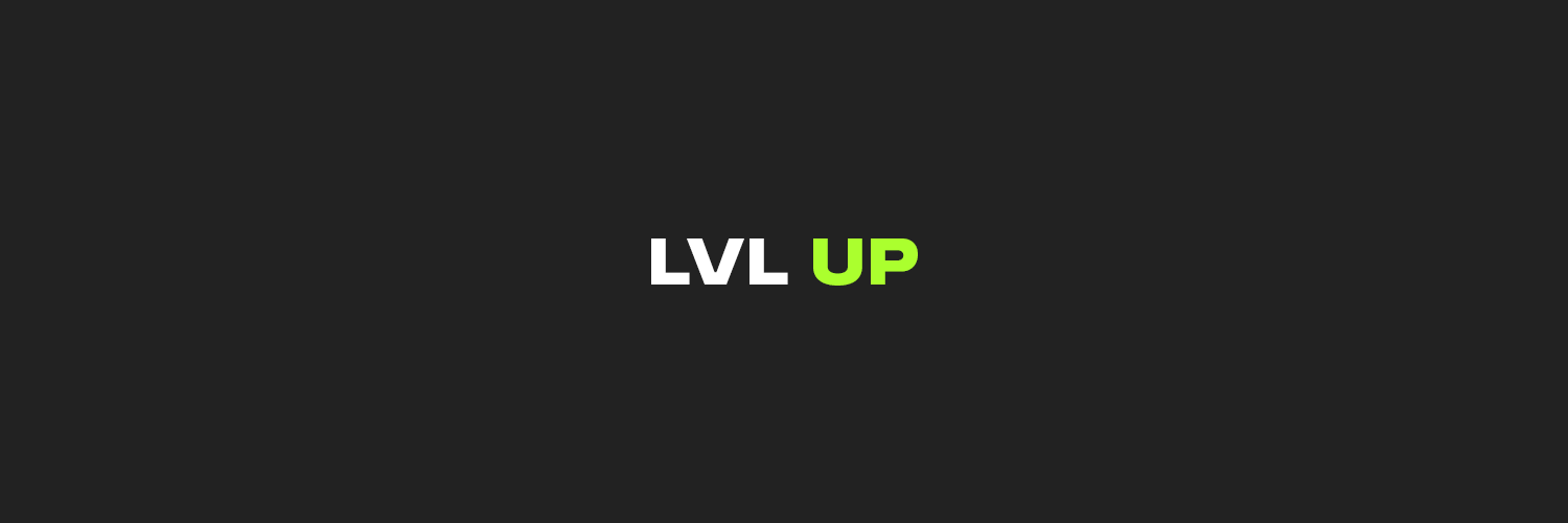 LVL UP banner