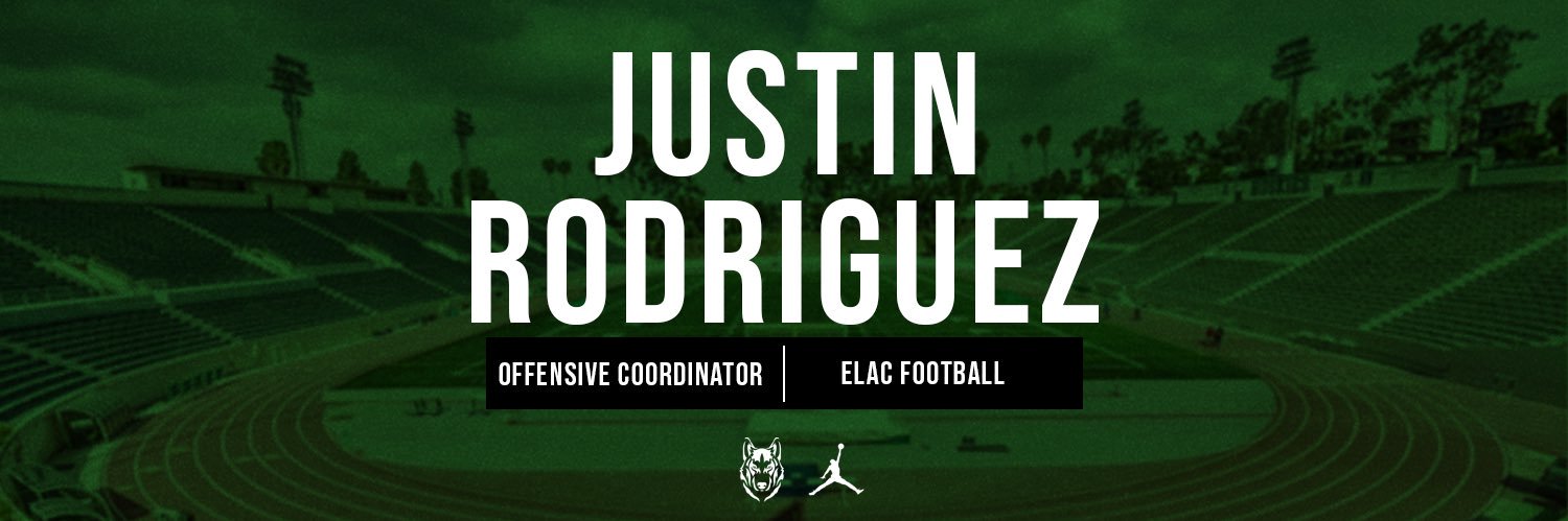 Coach Justin Rodriguez's banner