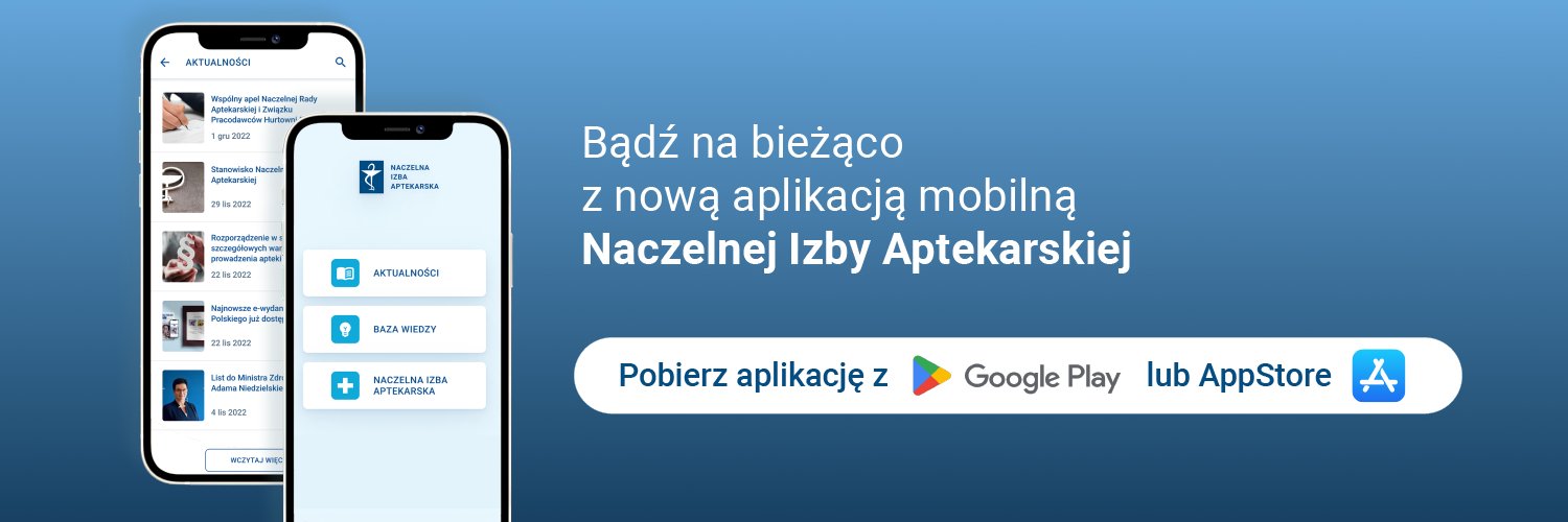 Naczelna Izba Aptekarska Profile Banner