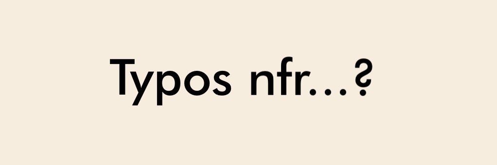 Typos NFT banner