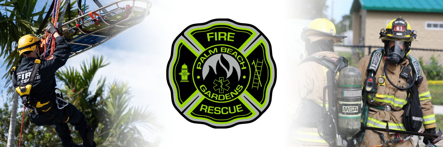 Palm Beach Gardens Fire Rescue banner