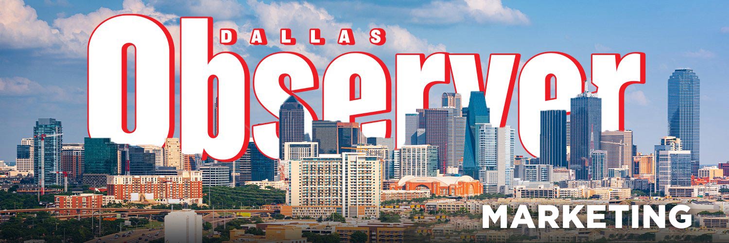 Dallas Observer Marketing banner
