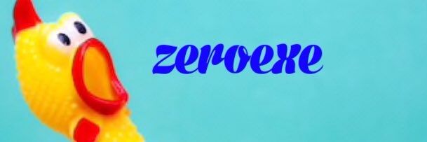Zero banner