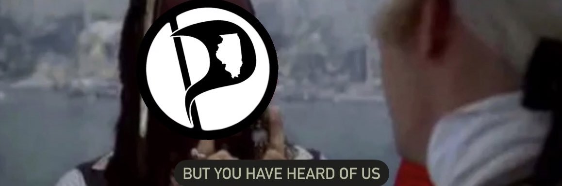 Illinois Pirate Party banner