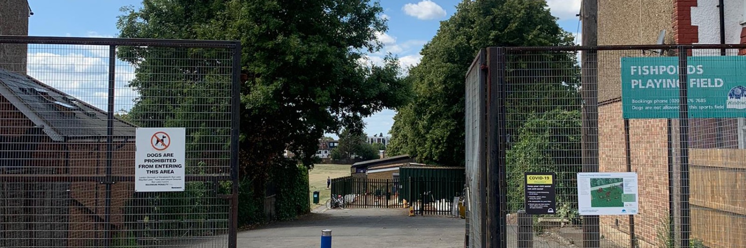 Fishponds Playing Fields banner