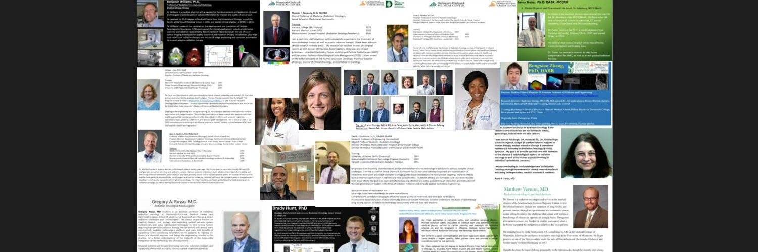 Radiation Oncology | Dartmouth Cancer Center Profile Banner