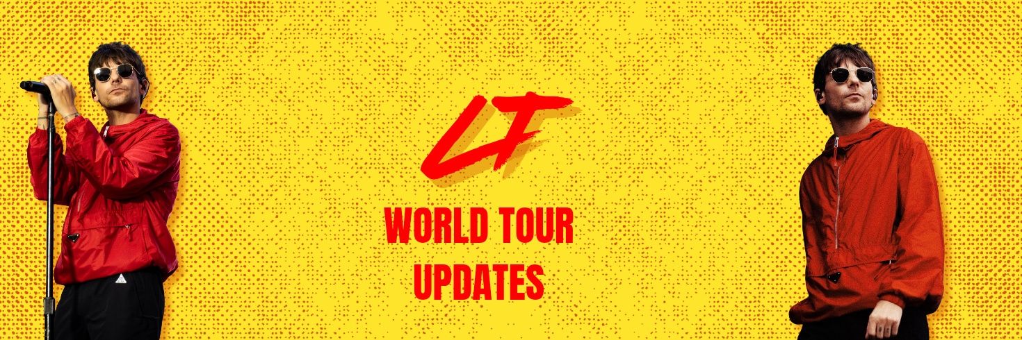 Louis Tomlinson World Tour 🌎 banner