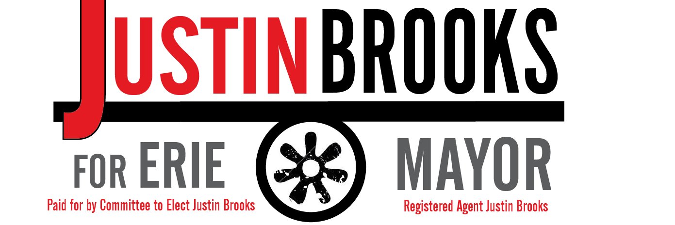 Justin Brooks, Erie Trustee / Mayor Candidate banner